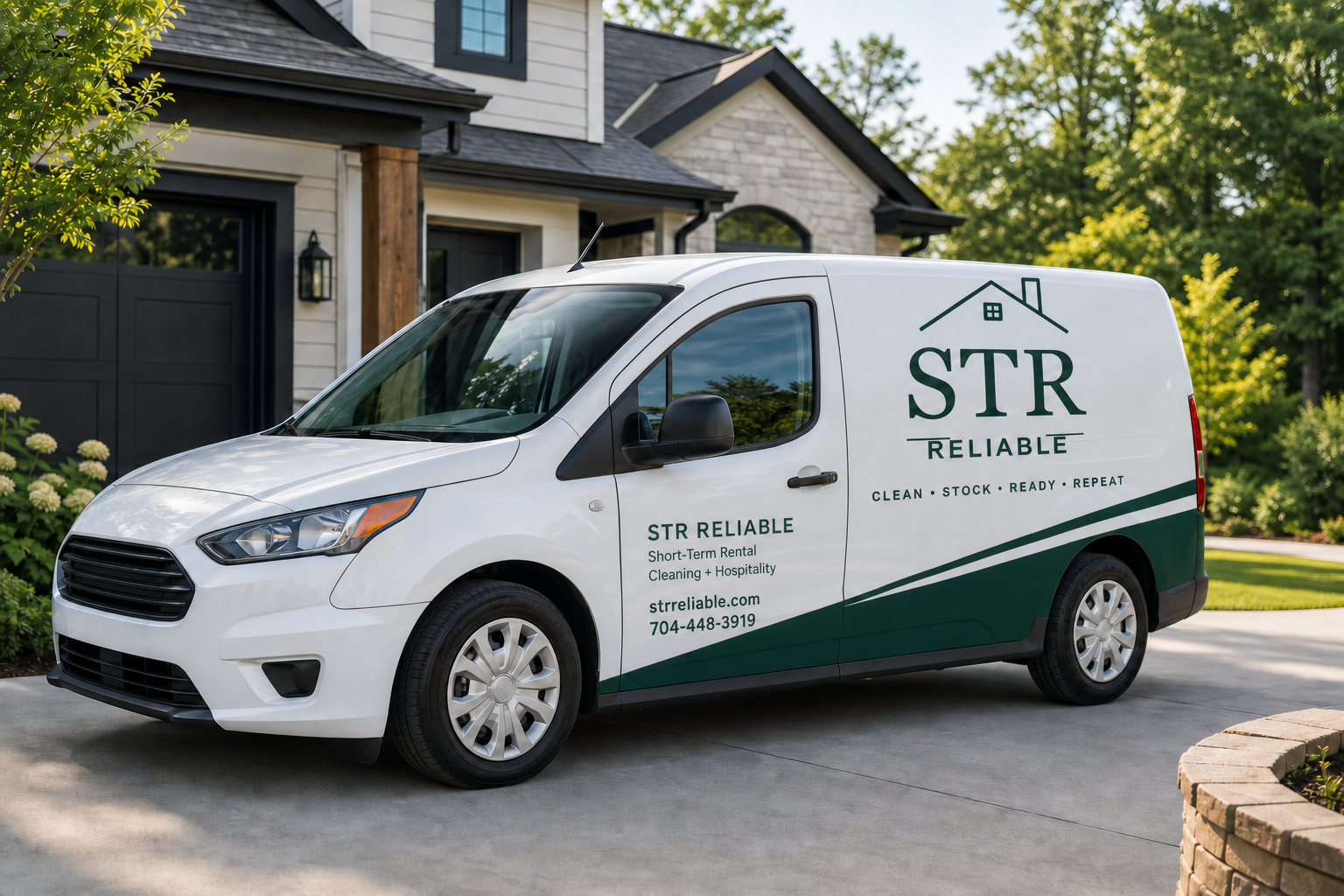 Concept rendering of a future STR Reliable branded service van